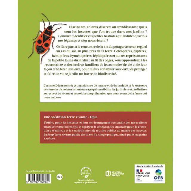 A la rencontre des insectes du potager (Ed. Terre Vivante)