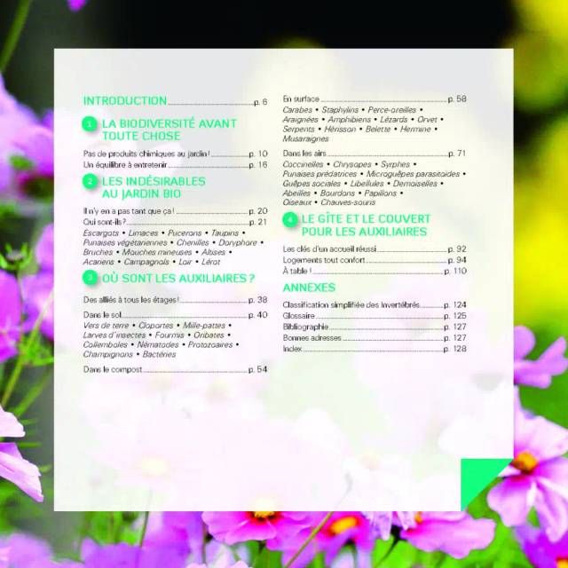 Des auxiliaires dans mon jardin ! (Ed. Terre Vivante)