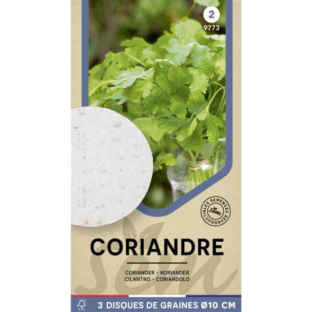 Coriandre - 3 disques