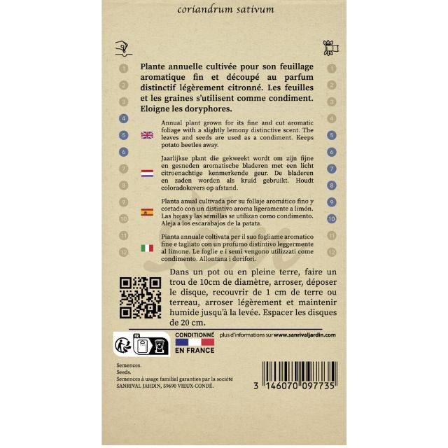 Coriandre - 3 disques