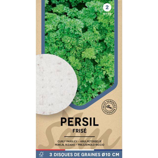 Persil frisé - 3 disques