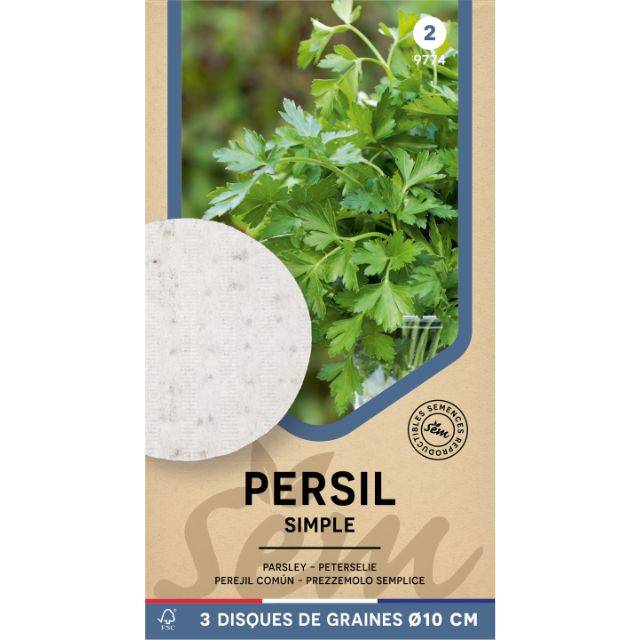 Persil simple - 3 disques