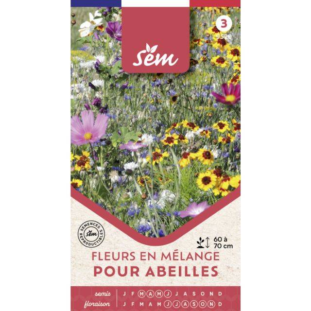 Fleurs en mélange pour abeilles