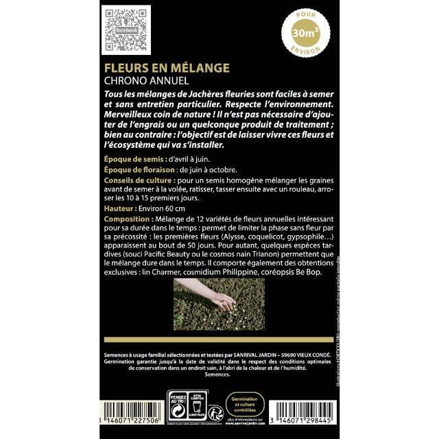 Jachère fleurie - Chrono Annuel