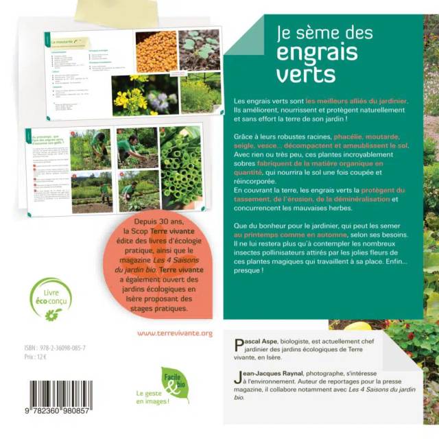 Je sème des engrais verts (Ed. Terre Vivante)