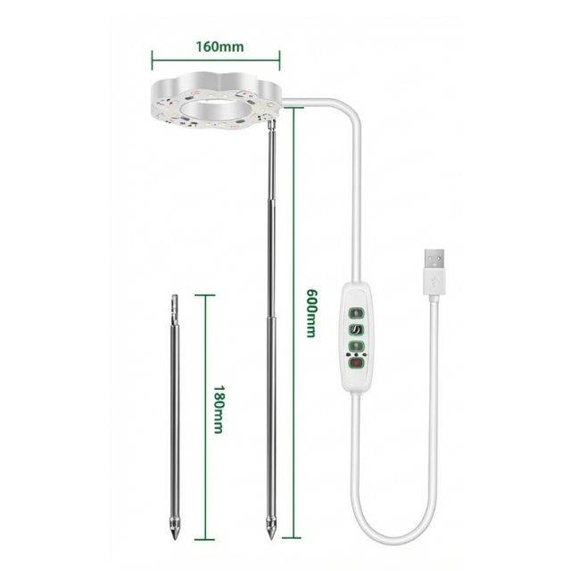 Lampe LED pour base kit germination