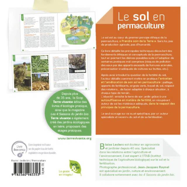 Le sol en permaculture (Ed. Terre Vivante)