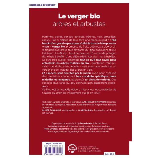 Le verger bio (Ed. Terre Vivante)