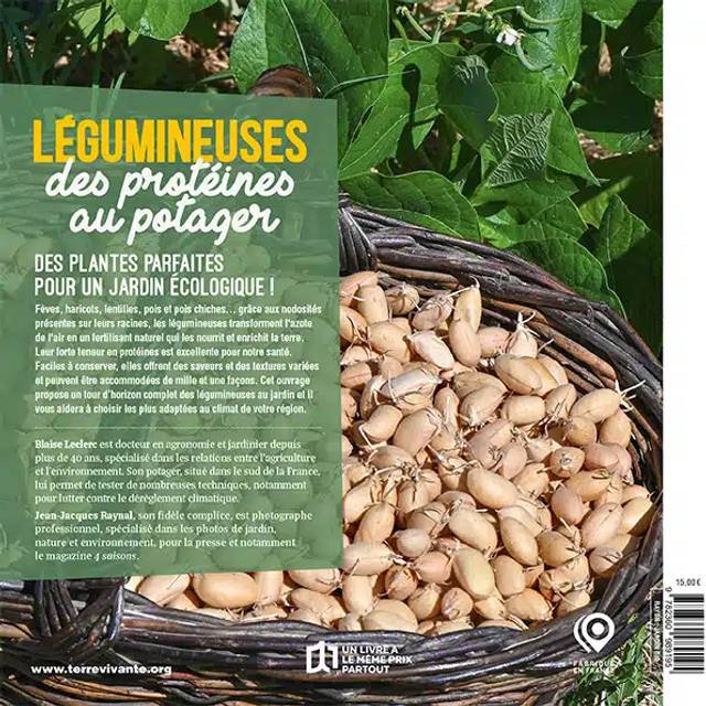 Légumineuses, des protéines au potager (Ed. Terre Vivante)