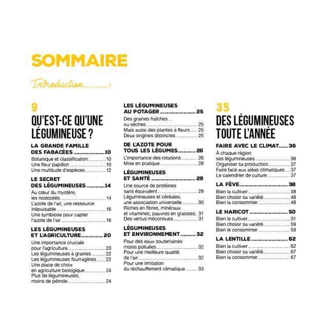 Légumineuses, des protéines au potager (Ed. Terre Vivante)