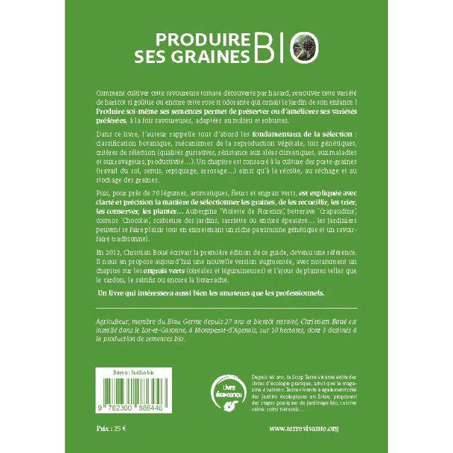 Produire ses graines bio (Ed. Terre Vivante)