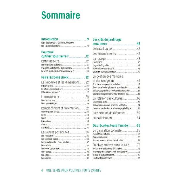 Une serre pour récolter toute l’année (Ed. Terre Vivante)