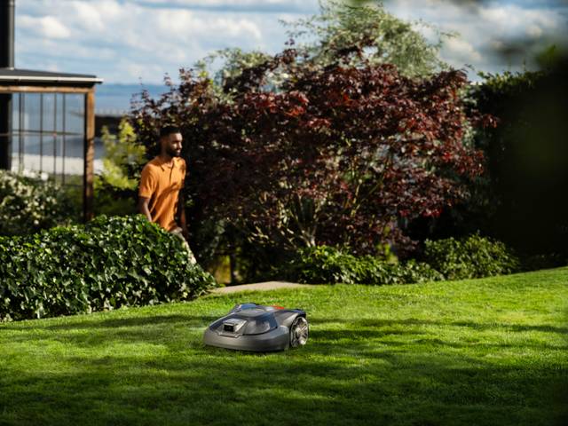 Robot tondeuse Husqvarna Automower® en action
