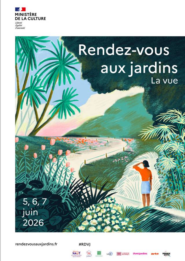 Rendez-vous au jardin 2026 - affiche