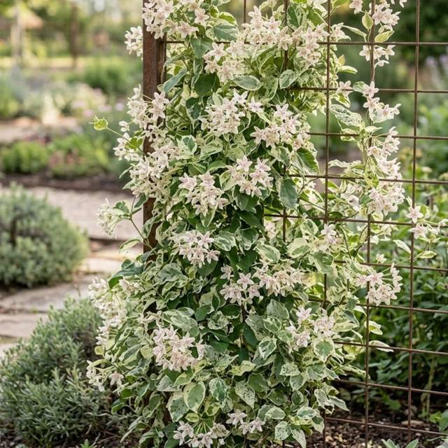 Dregea sinensis Variegata (Star Shower) (D.R Travers)