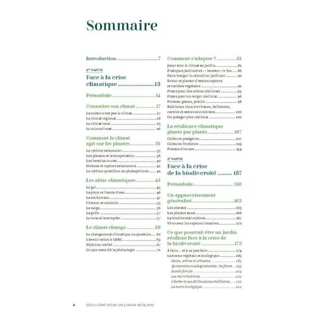 Solutions pour un jardin résilient (Terre Vivante)