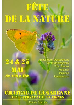 FÊTE DE LA NATURE au CHÂTEAU DE LA GARENNE