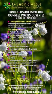 Portes ouvertes au Jardin d'Adoué