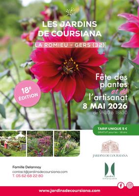 Fête des Plantes et de l'Artisanat - Jardins de Coursiana