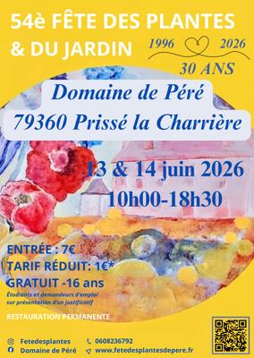 30 ans de la Fête des Plantes et du Jardin du Domaine de Péré