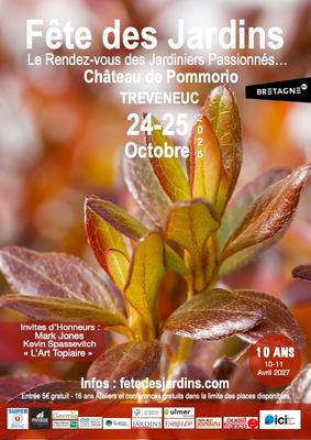 L'édition d'automne de la Fête des Jardins au château de Pommorio