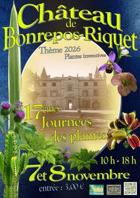 17e EDITION DES JOURNEES DES PLANTES AU CHÂTEAU DE BONREPOS-RIQUET