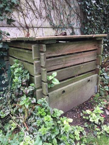 Composteur pour petit  jardin jardin